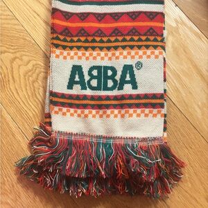 ABBA Multicolor Patterned Scarf